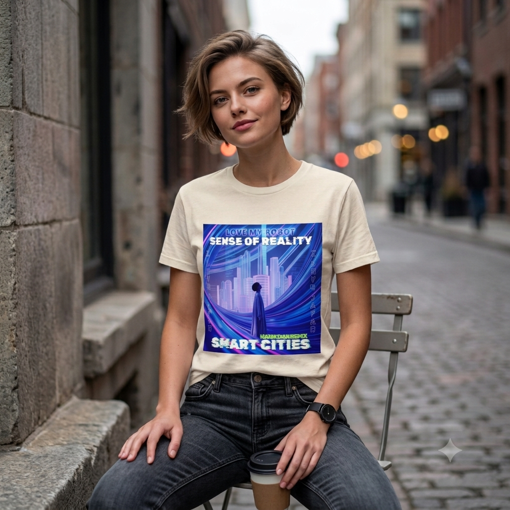 Love My Robot — Smart Cities: Sense of Reality Tee