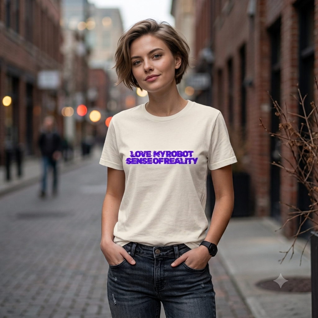Love My Robot — Sense of Reality Graphic Tee